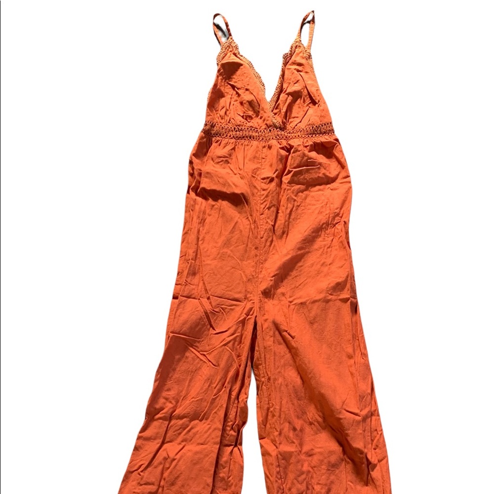 Billabong burnt orange romper size small